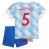 Oficiální Fotbalový Dres Manchester United Harry Maguire 5 Hostující 2021-22 pro Děti